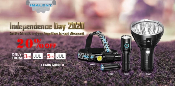Imalent group-buying discount on the Independence Day
