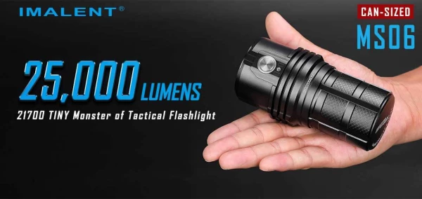 Imalent MS06 with 25000 lumens is coming soon