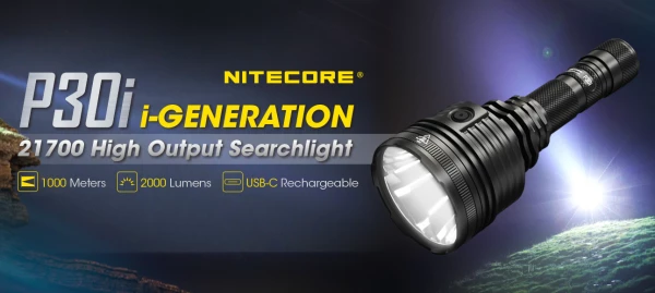 Nitecore P30i searchlight is out now