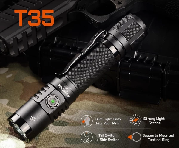Acebeam T35: Compact, Powerful Tactical Flashlight